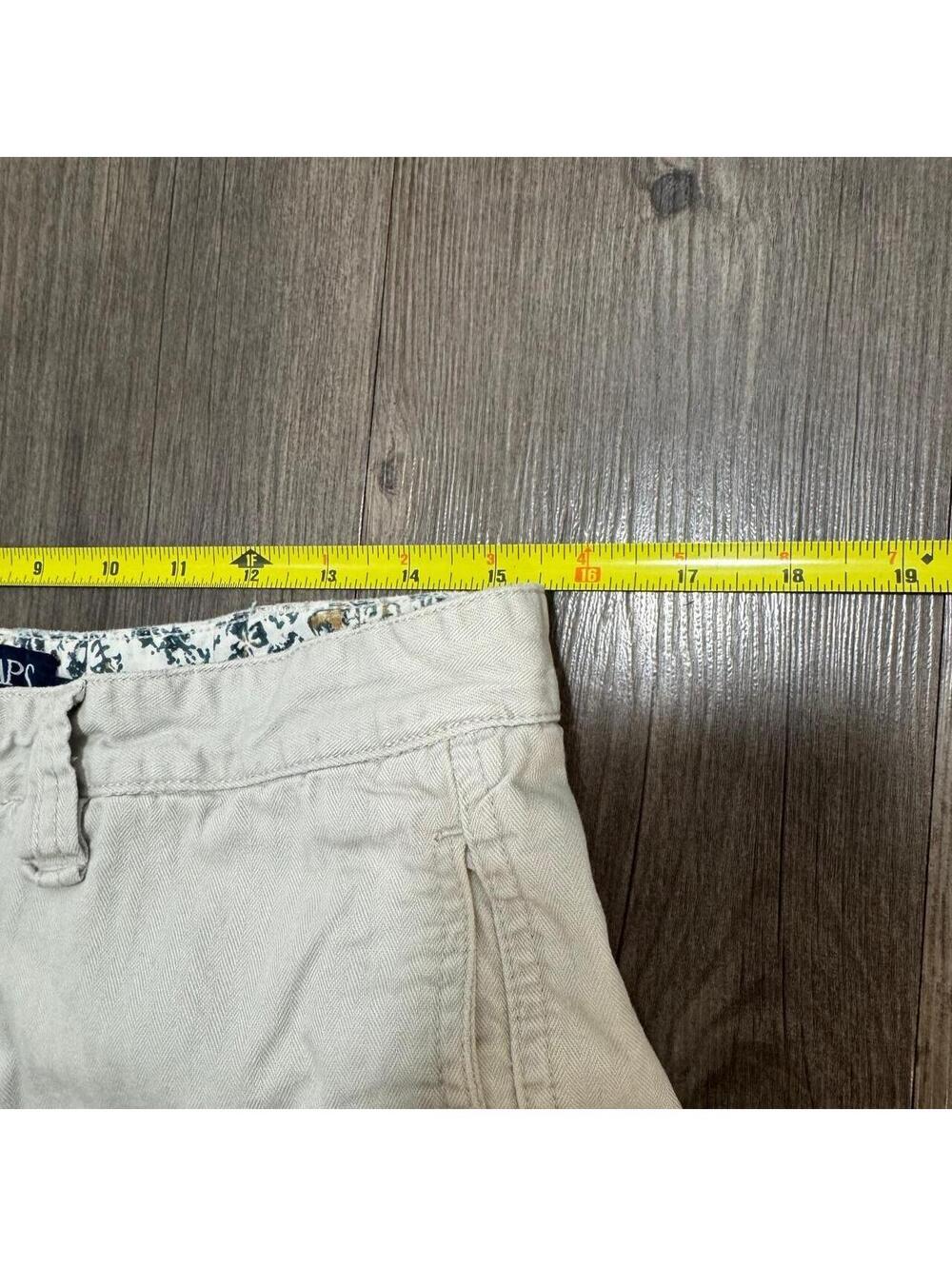 Chaps Kakhi Cargo Shorts - Picture 4 of 5